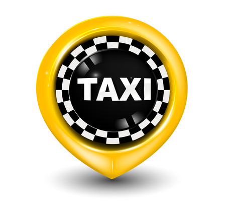 Taxi icon. vector eps 10のイラスト素材
