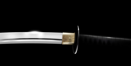 Japanese sword.のイラスト素材