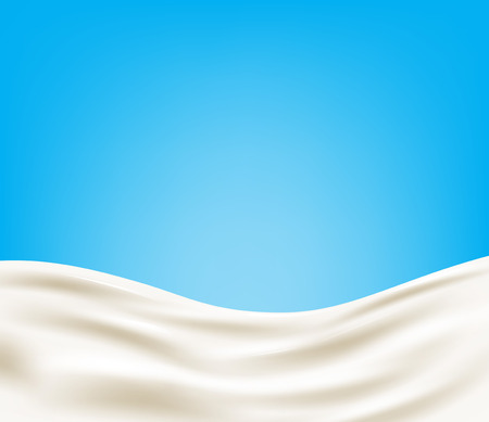 Milk backgroundのイラスト素材