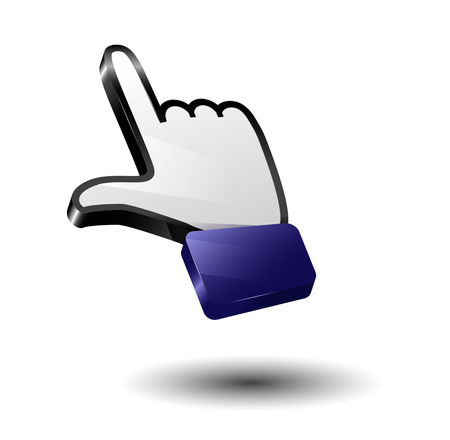 Finger icon arrowのイラスト素材