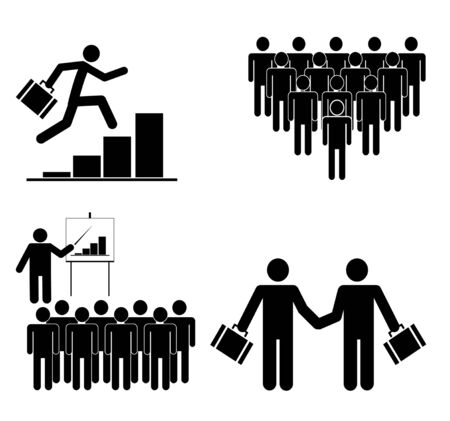 Business iconsのイラスト素材