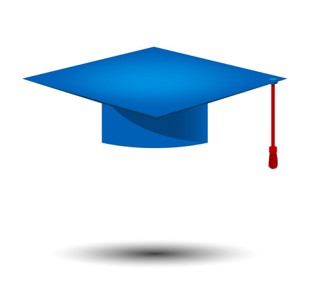 graduate cap icon. Vector 10のイラスト素材