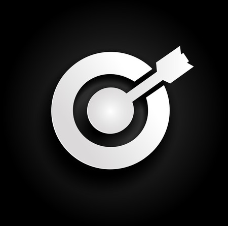 Target icon. Vector のイラスト素材