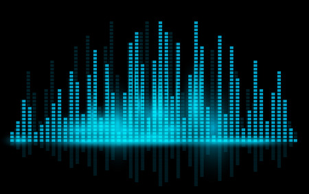 Equalizer background. Vector  のイラスト素材