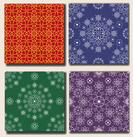 Oriental traditional ornament, Mediterranean seamless pattern, tile design. Vector illustrationのイラスト素材