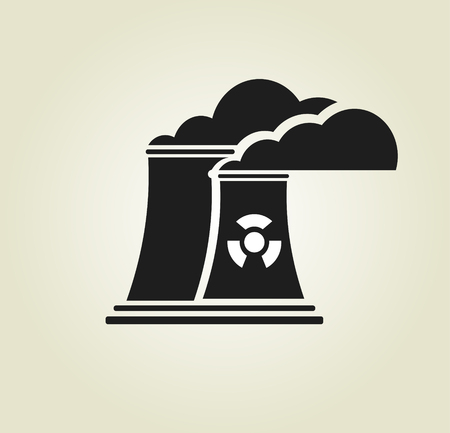 Factory icon vector.のイラスト素材