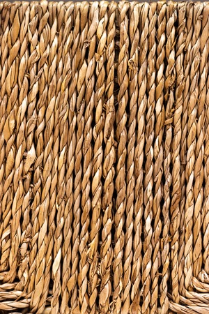 Wicker rattan textureの写真素材