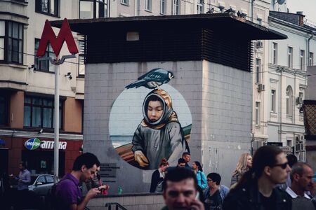 street artのeditorial素材