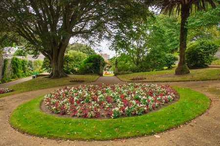 Candie Gardens, St  Peter Port, Guernseyの写真素材