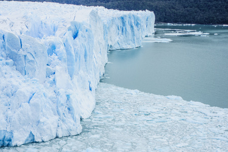 Perito Moreno Glacier, Lago Argentino, the Patagonian province of Santa Cruz, Argentinaの写真素材