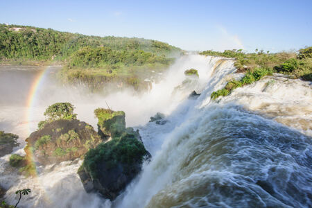 Iguassu National Park, on the border of Argentina and Brazil  Argentinian sideの写真素材