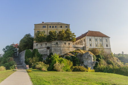 Castle, Veszprem, Hungaryのeditorial素材