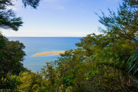 Abel Tasman National Park, South Island, New Zealandのeditorial素材