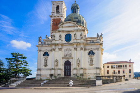 The Church of St. Mary of Mount Berico, in Vicenza, Veneto, Italyの写真素材