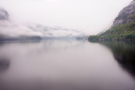 View from road 7 Norwayの写真素材