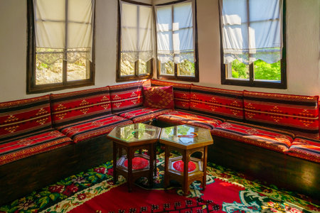 BLAGAJ, BIH - JULY 05, 2015: The Tekija, a Sufi Monastery, in Blagaj, Bosnia and Herzegovinaのeditorial素材