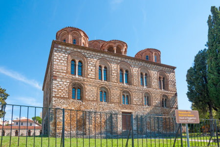 The Church of the Parigoritissa or Paregoretissa, a 13th-century Byzantine metropolitan church of Arta, Greeceのeditorial素材