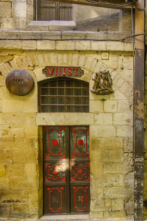 Jerusalem, Israel - August 30, 2021: View of station VII of the Via Dolorosa, in the Old City of Jerusalem, Israelのeditorial素材