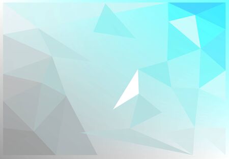 Abstract background gray blue polygonのイラスト素材