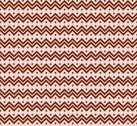 original beige and coffee seamless geometric patternのイラスト素材