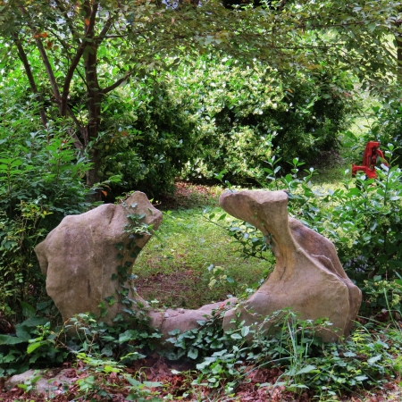 A beautiful, interesting rock formation の写真素材