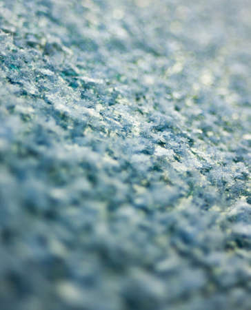 Closeup of a Snowflakes on a Car Windshield with Blurred Foreground - textureの写真素材