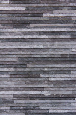 Modern brick texture in gray tones. Background. Outdoor design.の写真素材