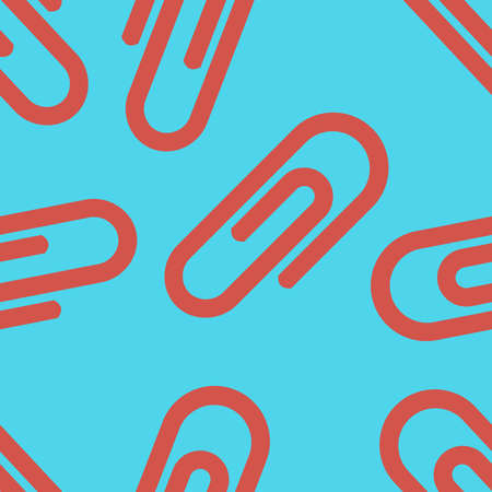 Seamless tile for pattern with clip shapes.のイラスト素材