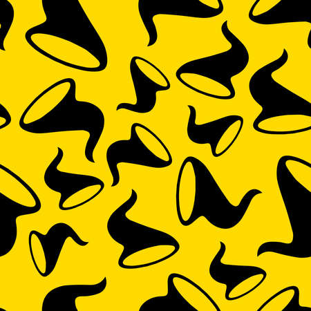 Seamless pattern tile with hurricane icon shapes.のイラスト素材