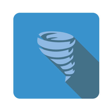 Hurricane icon with shadow. Vector.のイラスト素材