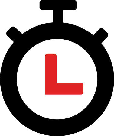 Timer icon. Vector. Flat and modern style.の写真素材