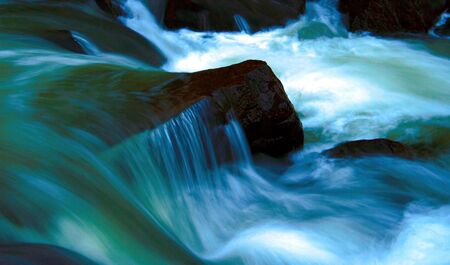 North fork of the Payette River in central Idaho autumn