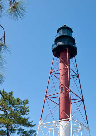 Crooked River Lighthouse was built on the mainlaand of Carrabelle in 1895 の写真素材
