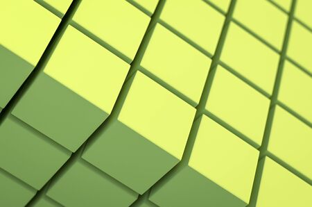 Abstract cubic geometric background for presentationの写真素材