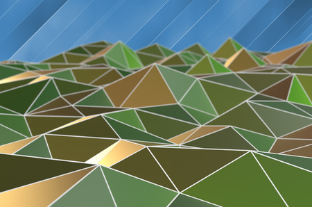 abstract triangle pattern background for business presentationの写真素材