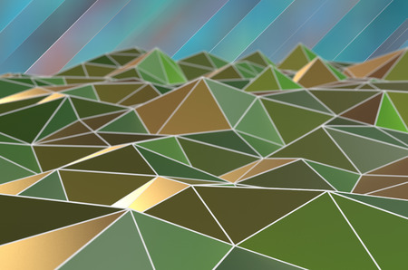 abstract triangle pattern background for business presentationの写真素材
