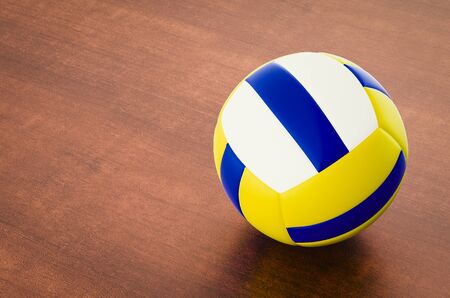 volleyball 3D illustrationの写真素材