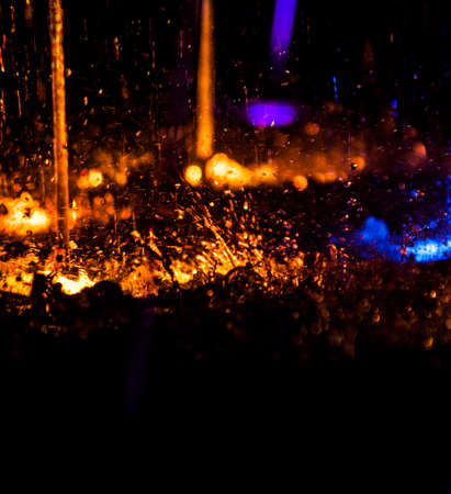 Fountain sprayの写真素材