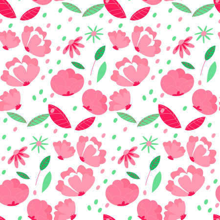 seamless pattern. Hand-drawn clothes, aroma sticks, mat, bra, pants, block, strap. Texture with...