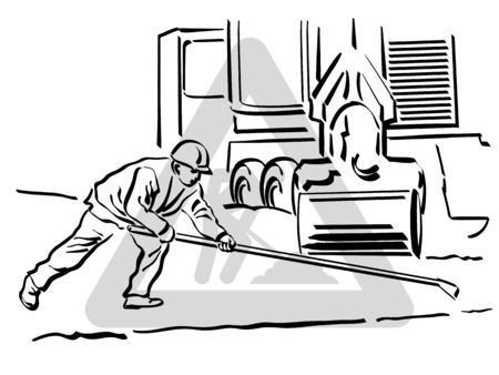 Asphalterのイラスト素材