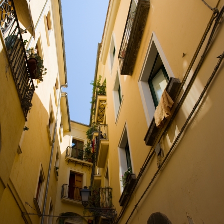 vicolo del centro storicoの写真素材