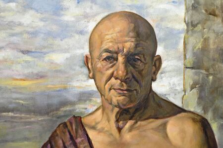 oil portrait of a man
の写真素材