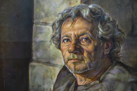 oil portrait of a man
の写真素材