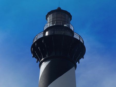 Cape Hatteras lighthouseの写真素材