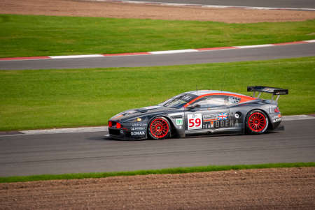 Le Mans Series racing at Silverstone in the UKのeditorial素材
