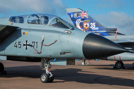 Panavia Tornado GR4A multi-role combat aircraft was developed by Italy, the UK and West Germany