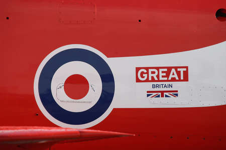 The Red Arrows Royal Air Force Aerobatic Teamのeditorial素材
