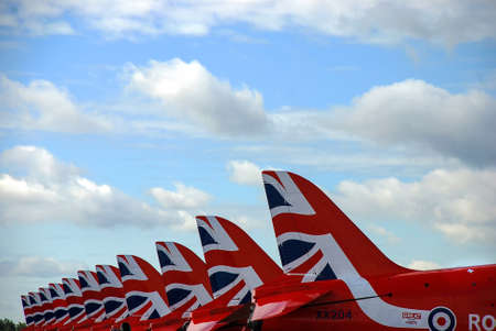 The Red Arrows Royal Air Force Aerobatic Team