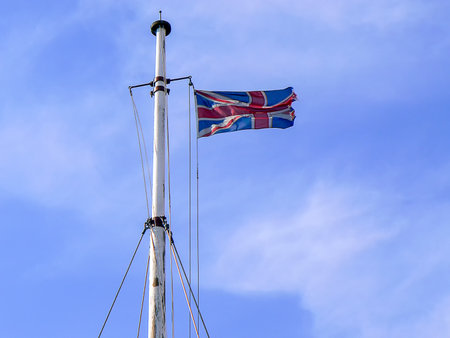 Languard Fort on the coast at Felixstowe, Suffolk, UKのeditorial素材