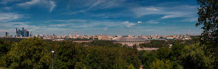 The Luzhniki Stadium in Moscow, Russiaのeditorial素材